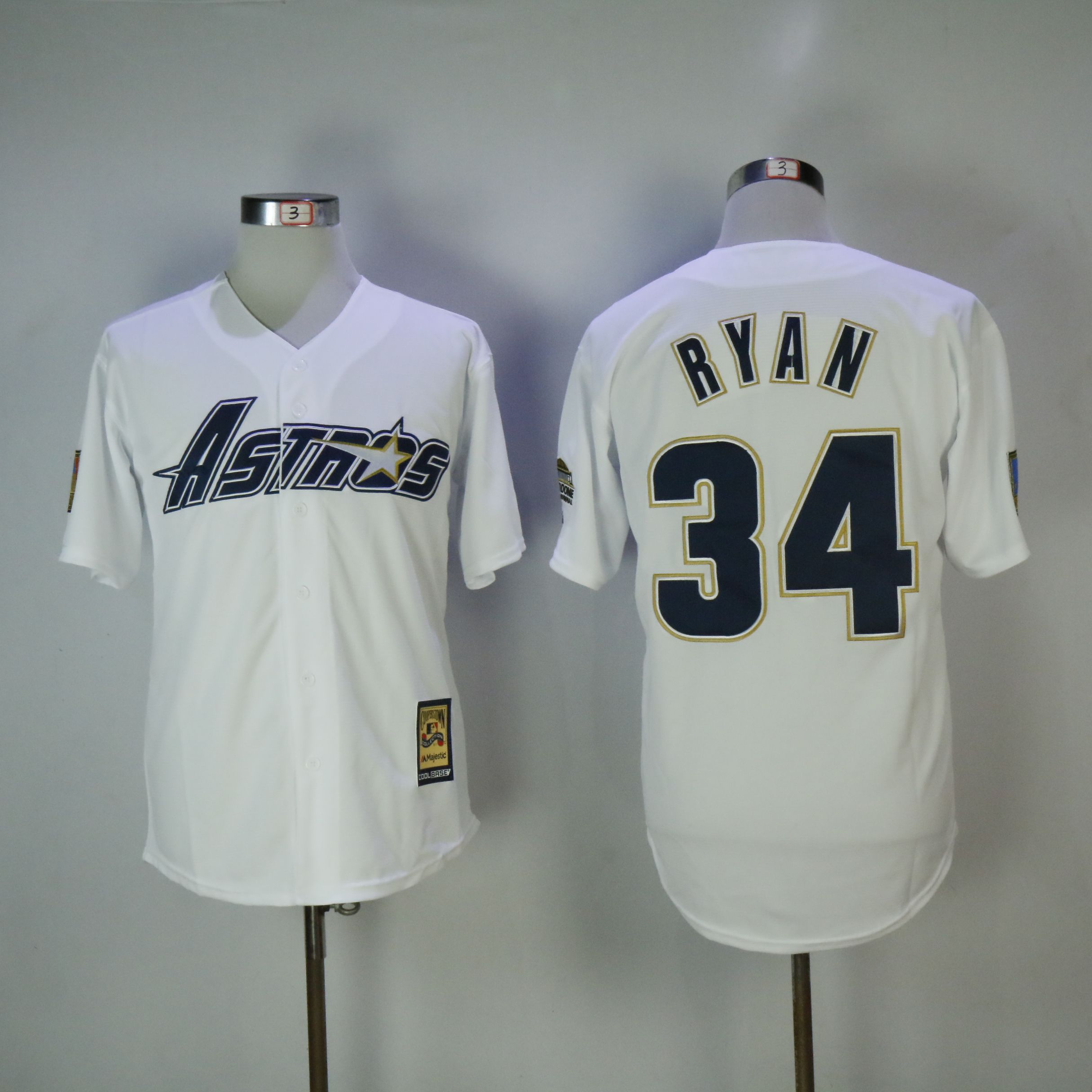 Men Houston Astros 34 Ryan White MLB Jerseys2